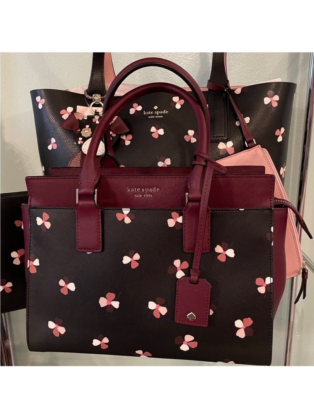 kate spade Cameron satchel & wallet
Cherrywood